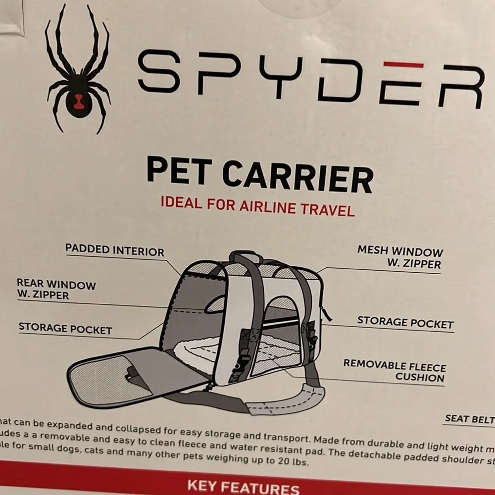 Spyder Pet Carrier